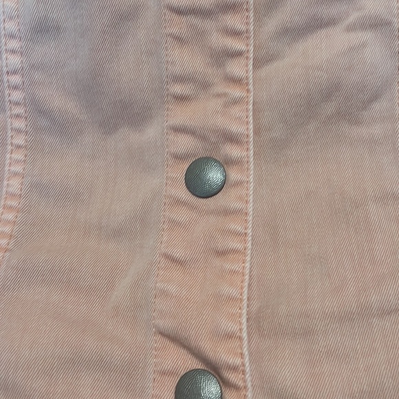 Chicos Stretch Denim Jacket Size large - Picture 9 of 12